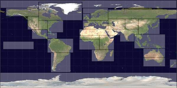 Satellite image of the whole Earth